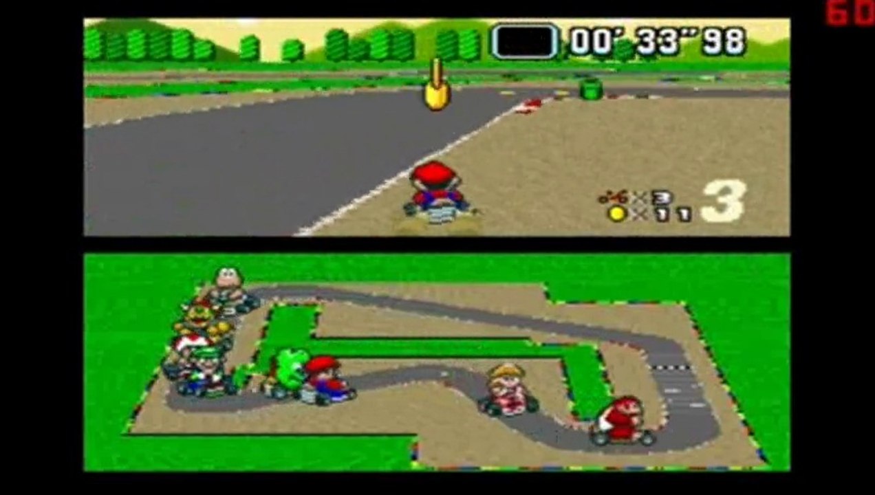 Super Nintendo ----- Super Mario Kart - Completo 12:12