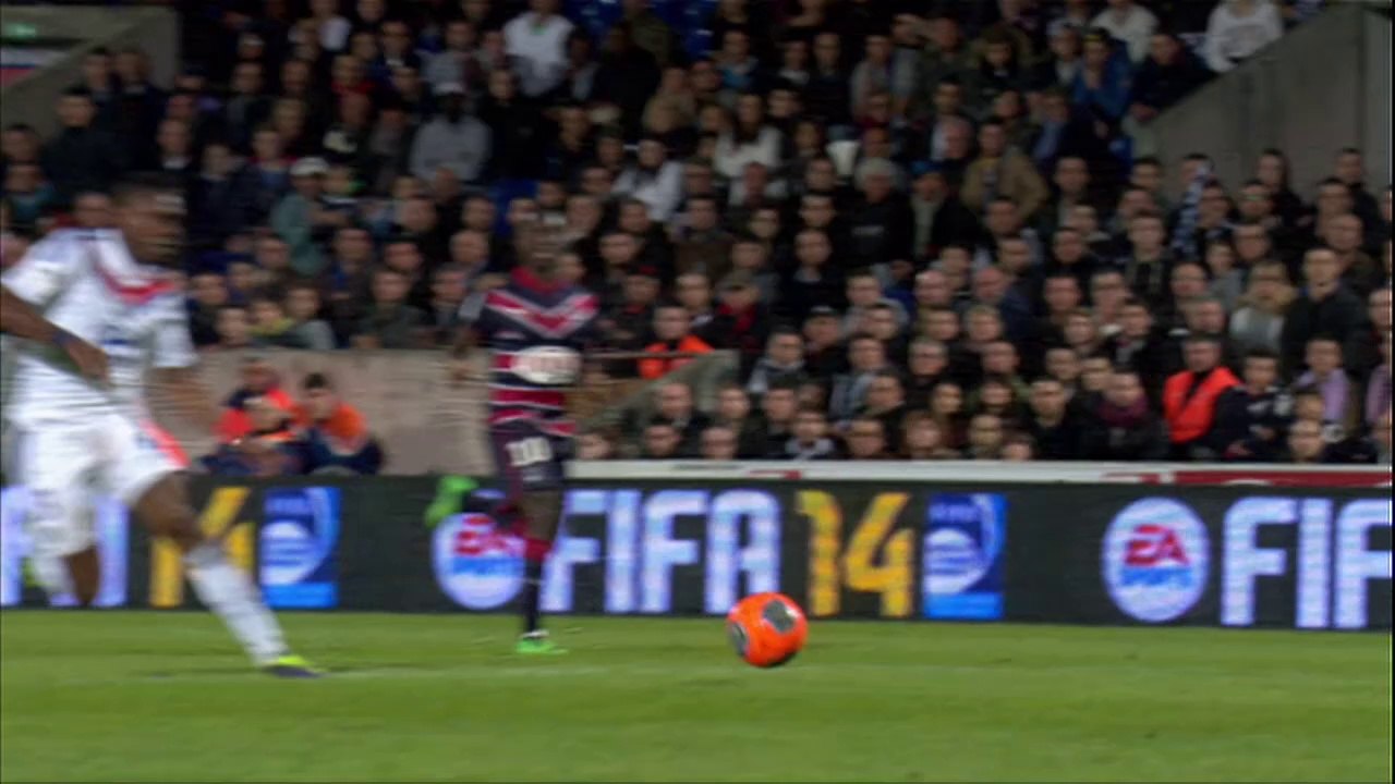 But Henri BEDIMO (90ème +1) - Girondins de Bordeaux - Olympique Lyonnais - (1-2) - 09/03/14 - (FCGB-OL)