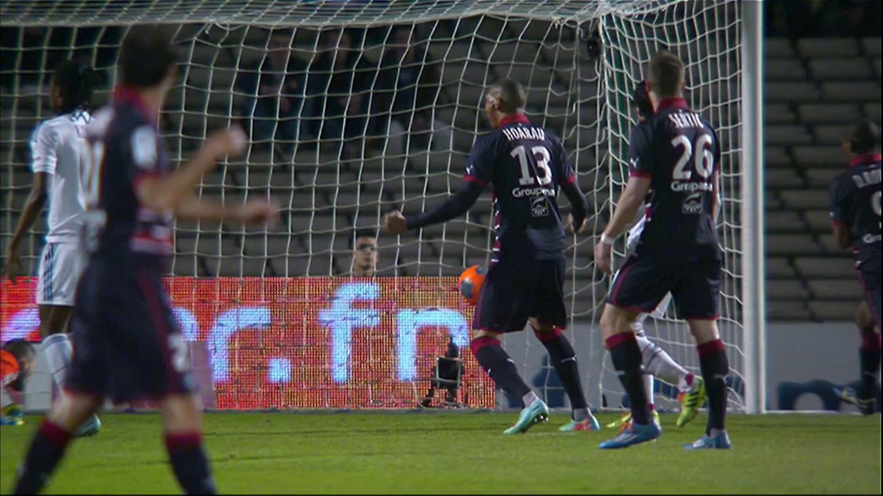 But Henri SAIVET (7ème) - Girondins de Bordeaux - Olympique Lyonnais - (1-2) - 09/03/14 - (FCGB-OL)