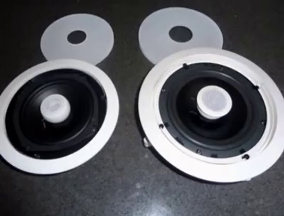 Pyle Home PDIC60 250-Watt 6.5-Inch Two-Way In-Ceiling Speaker System