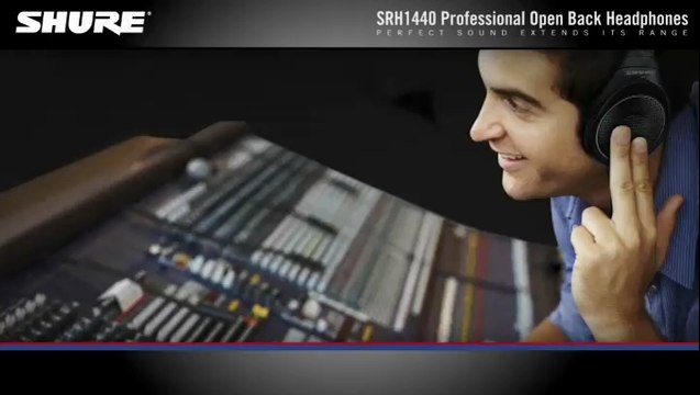 Shure SRH1440 Professional Open Back Headphones