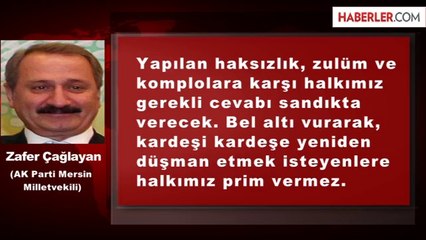 Zafer Çağlayan: Bunları Yapan Yahudi, Ateist Olsa Anlarım