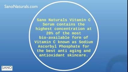 Vitamin C Serum. How does it fight aging and wrinkles?