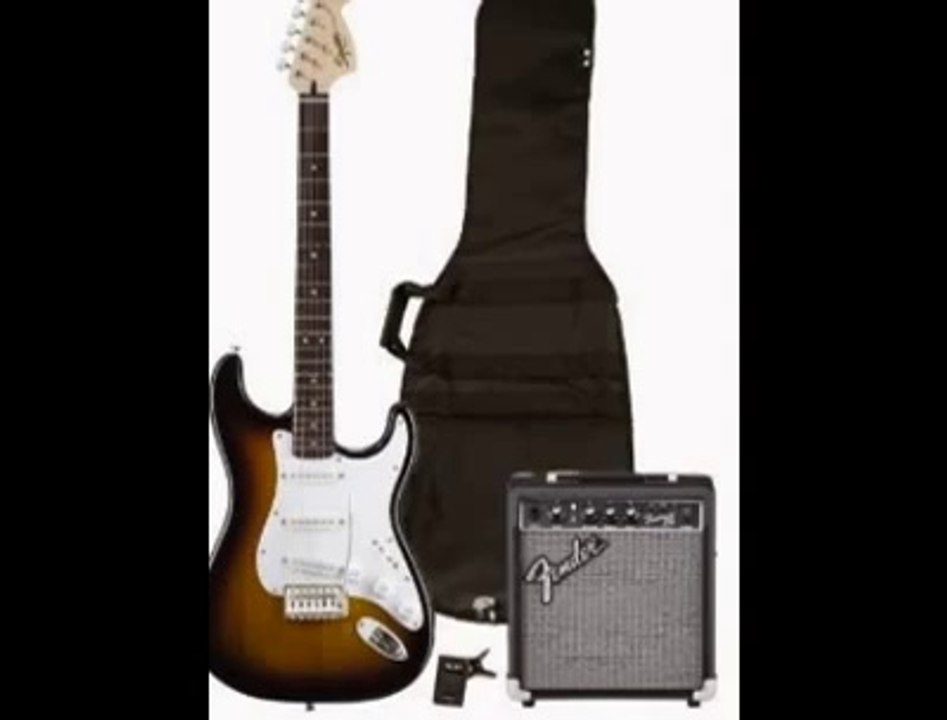 Squier by Fender "Stop Dreaming, Start Playing" Set: Affinity Series Strat