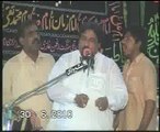 Zakir Malik Ghulam Jafar Tiyar  majlis jalsa neyar shah at Bhalwal