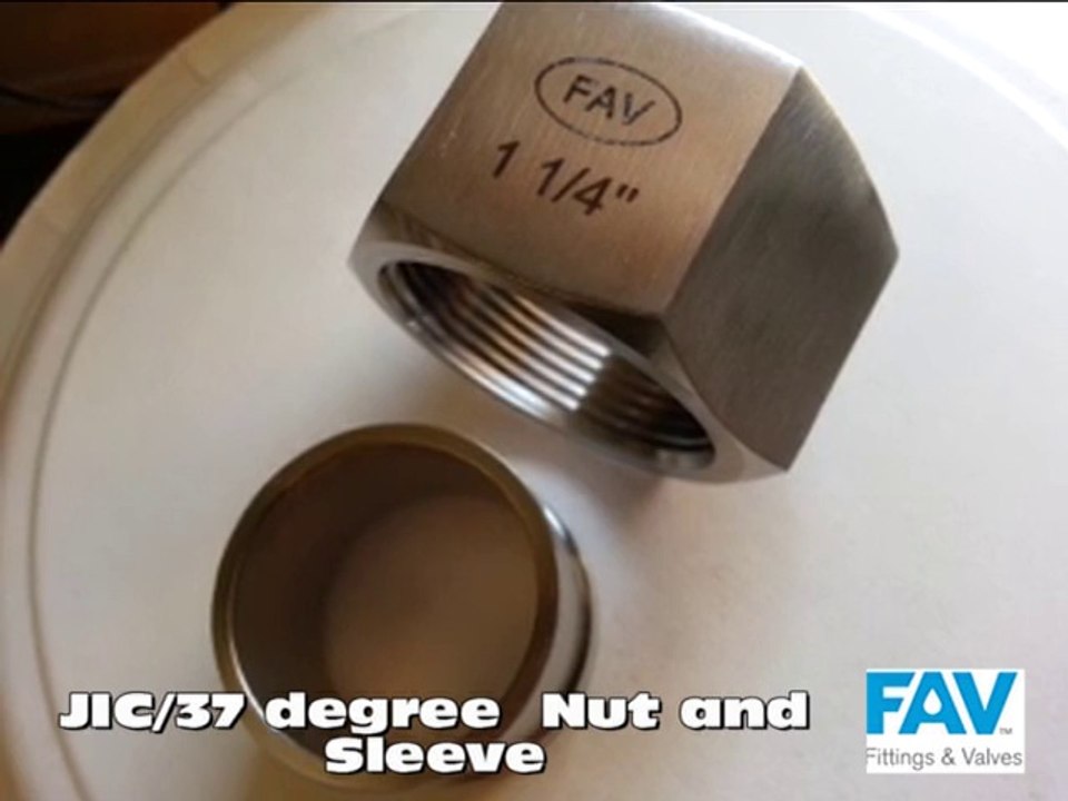 JIC Flare Nuts and JIC Flare Sleeve