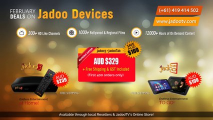 JadooTV February 2014 Deals on Jadoo Devices - Australia