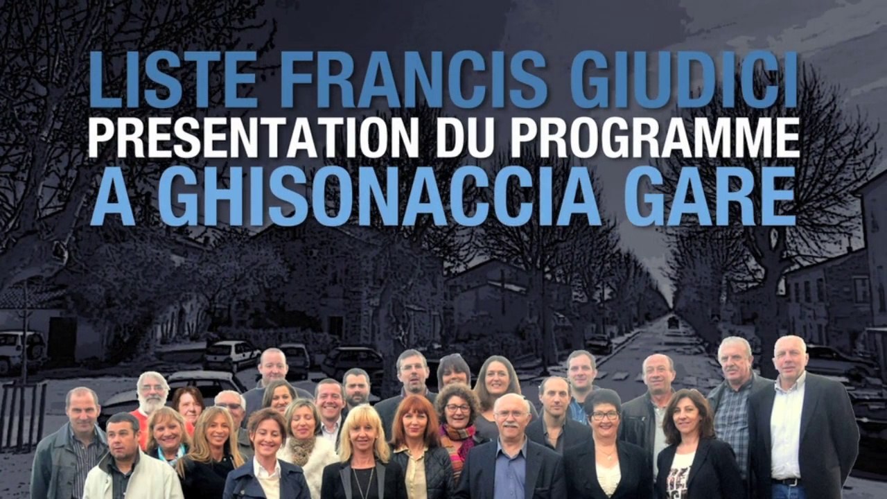 LE TRAIN DE CAMPAGNE FRANCIS GIUDICI EN GARE DE GHISONACCIA