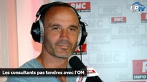 Les consultants pas tendres avec l'OM