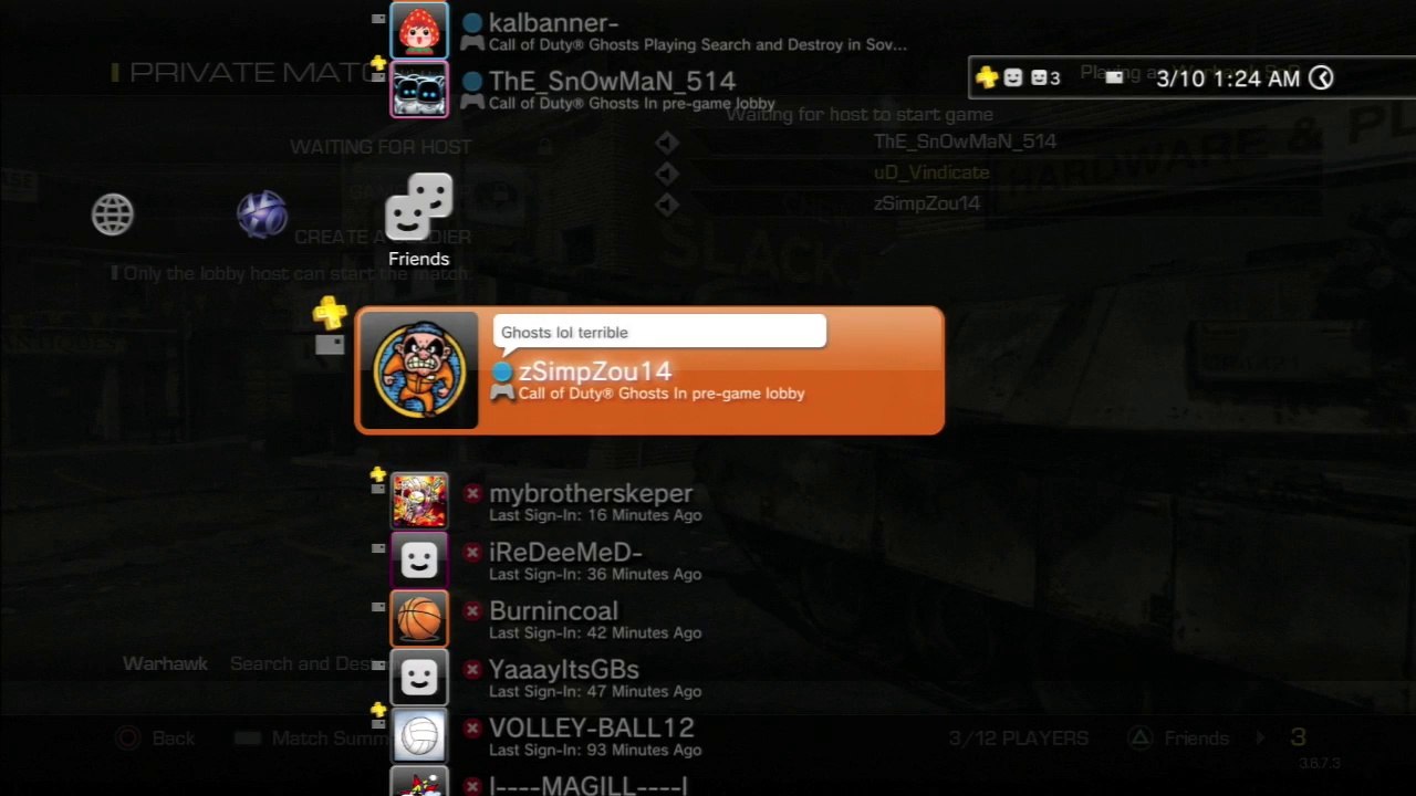 RE adding leader as friend and inviting rest of team to lobby map 2