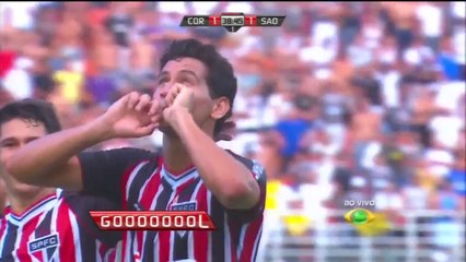 Golaço De PH Ganso - Corinthians 1 x 1 São Paulo - Paulistão - 09/03/2014