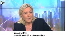 Marine Le Pen ne veut plus 