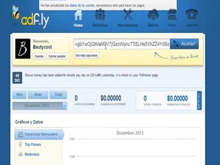 Como Utilizar Y Ganar Dinero Con adfly
