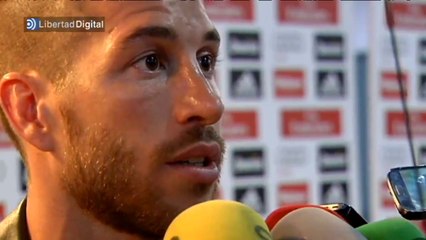 Sergio Ramos contesta a Mou: "Es lo normal, hay que salir con buena cara siempre"