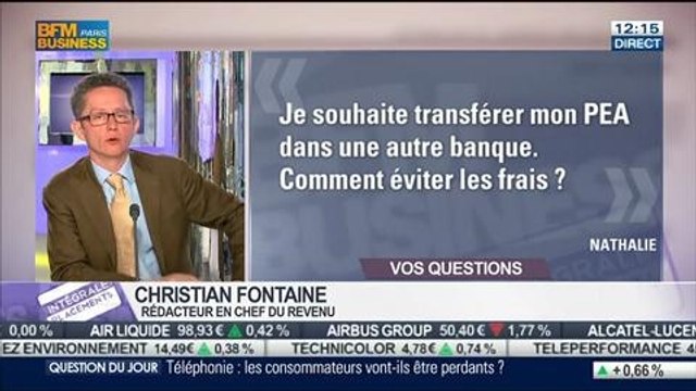 Les réponses de Christian Fontaine aux auditeurs, dans Intégrale Placements – 10/03 1/2