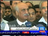 It is disappointed that PTI has offered to open Taliban Office in Peshawar :- Khursheed Shah