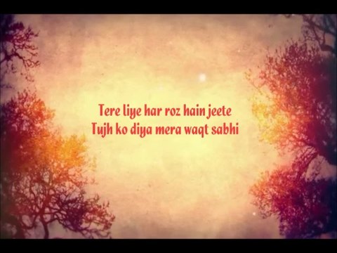 Tum Hi Ho - Ashiqui 2 - with subtitle, translation and Lyrics by mowais.com