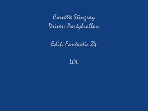 Corvette Stingray 1976 burnout