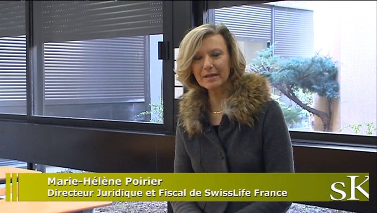 Interview avec Marie-Hélène Poirier - Directeur Juridique et Fiscal de SwissLife France