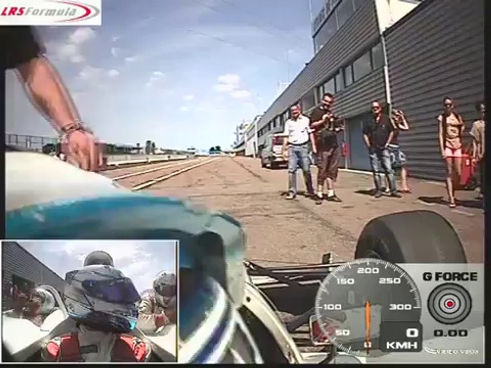 LRS Formula : Dijon Prenois à bord d'une Formule 1 Triplace