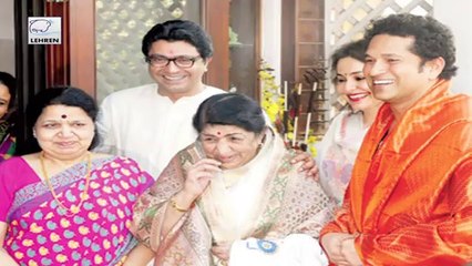 Lata Mangeshkar Gifts Sachin Tendulkar