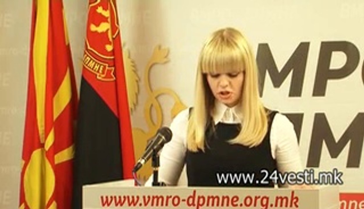 IZJAVA DANIELA RANGELOVA VMRO DPMNE 10 03 2014