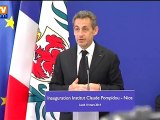 Nicolas Sarkozy se moque des journalistes à Nice [10.03.2014]