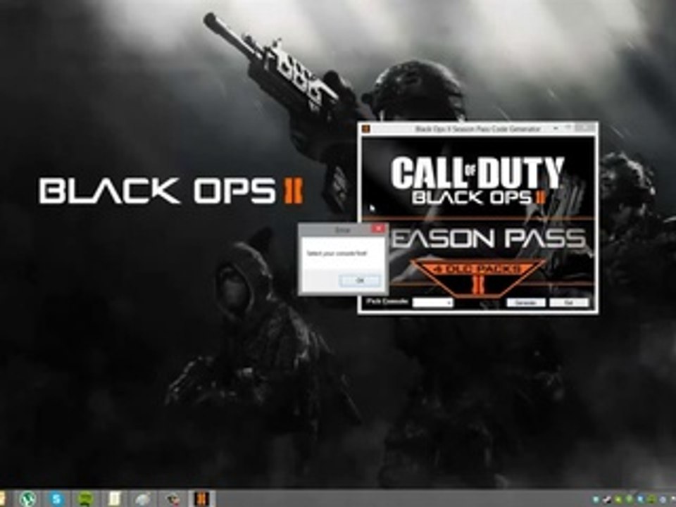 Free Working Black Ops 2 Season Pass Generator PC XBOX360 PS3