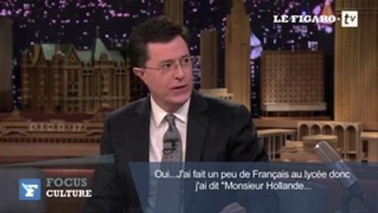 Stephen Colbert : "J'ai complètement entubé le président français"