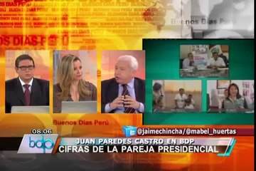 Paredes Castro: Es grave que Heredia aparezca mandando sobre quien gobierna