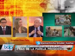 Paredes Castro: Es grave que Heredia aparezca mandando sobre quien gobierna