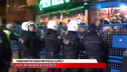 Trabzon savaş alanına döndü