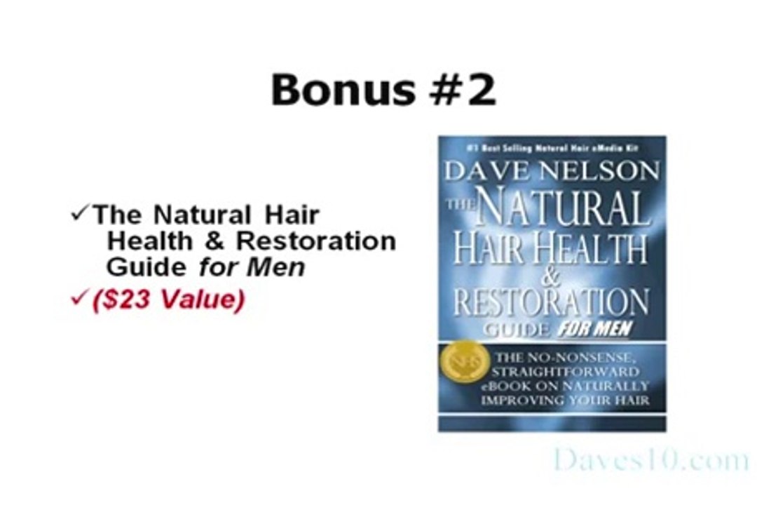 Hair Loss - Get Fuller & Thicker Looking Hair in 10 Minutes!