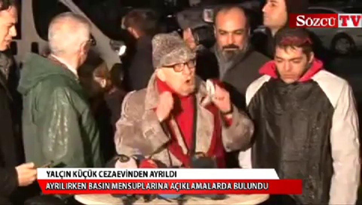 Yalçın Küçük cezaevinden ayrıldı
