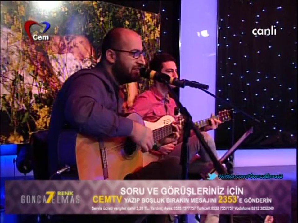 Michael Halphie Talks to Gonca Elmas on Cem TV Turkey Live.16.02.2014 Part I