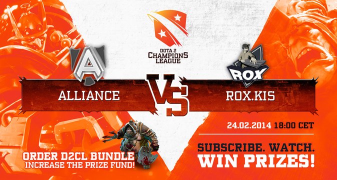 The Alliance vs RoX KIS Game 2 - DOTA 2 Champions League TobiWan & Clairvoyance