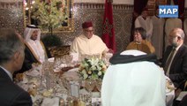 مأدبة عشاء على شرف رئيس مجلس الوزراء وزير الداخلية القطري