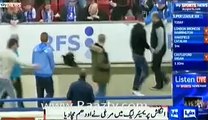 A Chicken Enters During The Match In English Premier League