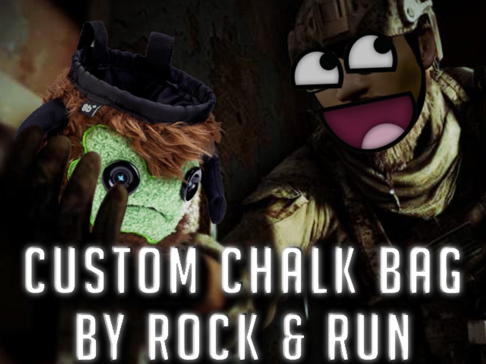 Custom Made Chalk Bag by @RockandRun Review & Unboxing