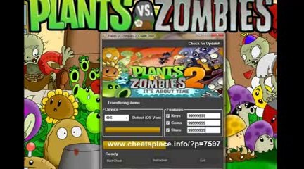 Plants vs Zombies 2 | Hack Cheat | téléchargement 2014 Android, iOS