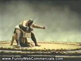 Smart Beep Beeper Sumo Wrestler Commerci