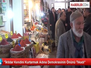 "İktidar Kendini Kurtarmak Adına Demokrasinin Önünü Tıkadı"