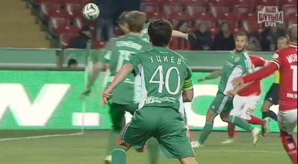 RFPL 13/14 Week20 Terek vs Spartak Match Highlights 08.03.2014