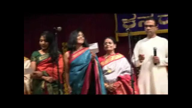 VIDYARANYA KANNADA KUTA: GANESHA HABBA 2013: VKK SINGERS: ALLI HUTTIDAROO ILLI HUTTIDAROO