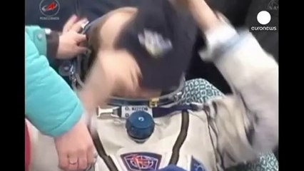 Les spationautes de la flamme olympique sont revenus sur terre