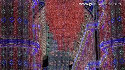 Accensione MarianoLight Luminarie - Queen - Las Fallas 2014 - Valencia