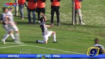 Ascoli - Pisa 2-1 HD | Highlights and Goal Lega Pro I Div Gir.B 27^ Giornata 9/03/2014