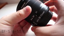 Canon EF-S 18-55 IS STM (NON STM LENS VS STM LENS) - Unboxing & test