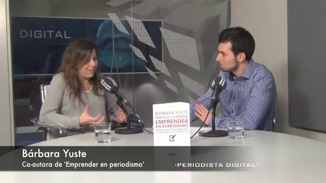 Bárbara Yuste, co-autora de 'Emprender en Periodismo'. 7-3-2014
