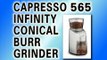 Capresso 565 Infinity Conical Burr Grinder Stainless Steel Review - Best Coffee Grinder Reviews